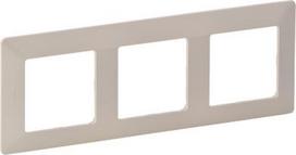 Plate Valena Life - 3 gang - ivory 754043 | 3414970454386
