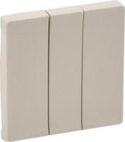 Cover plate Valena Life - 3-gang - ivory 755031 | 3414970461254