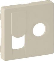 Cover plate Valena Life - TV socket 0-2400 MHz + RJ45 Cat. 6 UTP - ivory 754831 | 3414970461742