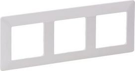 Plate Valena Life - 3 gang - white 754003 | 3414970454263