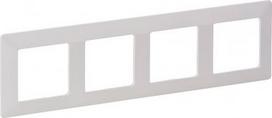 Plate Valena Life - 4 gang - white 754004 | 3414970454287