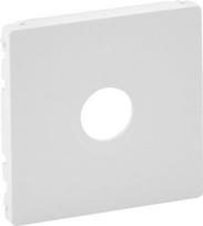 Cover plate Valena Life - male/F type TV socket - white 754760 | 3414970461803