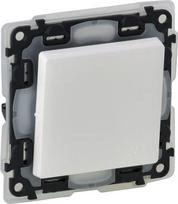 One-way switch Valena Life - 10 AX - 250 V - IP44 - with cover plate - white 752151 | 3414970462619