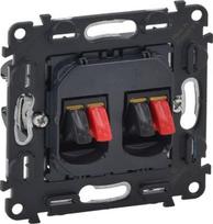 Loudspeaker double socket Valena InMatic 753078 | 3414970458834