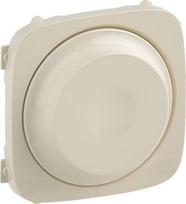 Cover plate Valena Allure - rotary dimmer without neutral 300 W - ivory 752046 | 3414970476654