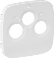 Cover plate Valena Allure - TV-R-SAT socket - white 754795 | 3414970479877