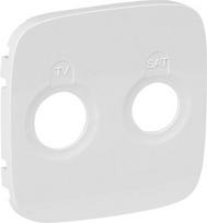 Cover plate Valena Allure - TV-SAT socket - white 754825 | 3414970480200