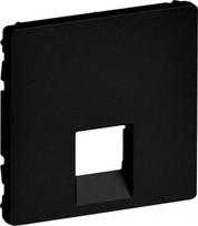 RJ 11 SOCKET COVER MAT BLACK VALENA LIFE 756412 | 3414972088411