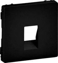LOUDSPEAKER SOCKET COVER MAT BLACK VALENA LIFE 756362 | 3414972053570