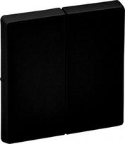 ROCKER FOR 2 GANG SWITCH MAT BLACK VALENA LIFE 756022 | 3414972088022