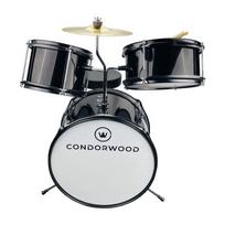 Condorwood DS3-1490 BK vaikiškų būgnų komplektas