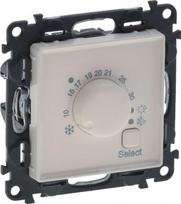Cover plate Valena Life - electronic room thermostat - with mechanism - ivory 752233 | 3414970540980
