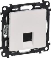 RJ 45 socket Valena Life - Cat. 6 UTP - with cover plate - white 753142 | 3414970475220