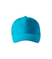 Kepurė su Snapeliu MALFINI 5P 307 Unisex, Blue Atoll 340g/m2