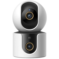 Xiaomi C300 Dual Smart Camera 2K 3MP 5P Optical lenses F1.6 H.265 MicroSD max. 256GB, White