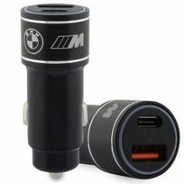 BMW 20W PD-QC 3.0 Fast Charging Car Charger - Black