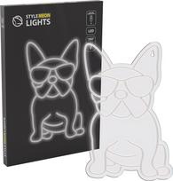 Manta SNL66WH Style Neon Lights Dog French Bulldog white