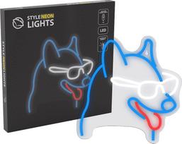 Manta SNL69MT Style Neon Lights Dog With Glasses