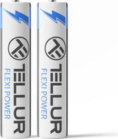 Tellur Flexi Power battery, Super Alkaline, AAA LR03, 1.5V, 2 pcs/set