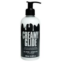 Creamy Glide - vandens pagrindo lubrikantas ir masažo gelis - 250ml