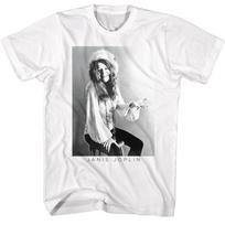 Janis Joplin Bw Music T-shirt Tops Tees Men's Women's Unisex S