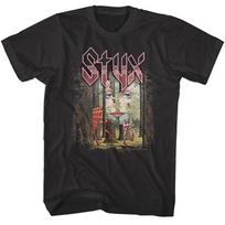 Styx Grand Illusion Men's T Shirt Rock Band Album Cover Concert Tour Music Merch XL
