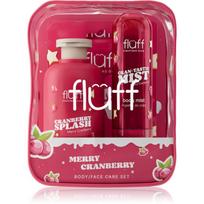 Fluff Christmas Glow Merry Cranberry kalėdinių dovanų rinkinys