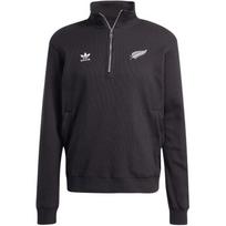 Adidas Originals X All Blacks Essentials Half-Zip Waffle Fashion Pullover Long Sleeve T-Shirt Men Tops JD4076 L
