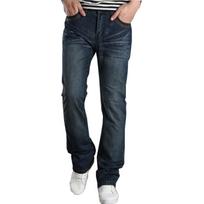 Vyriškos praplatėjusios džinsinės kelnės Boot Cut praplatėjanti klešne vyriškos dizainerio klasikinės džinsinės kelnės dydis 28-36 38 28 mėlyna