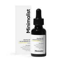 Veido serumas su erškėtuogių aliejumi ir Vitaminu C 100% (30 ml), Erškėtuogių aliejus + VC-IP (Vitamino C) 100% veido serumas, Minimalistinis