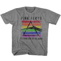 Vaikų Pink Floyd Dark Side of the Moon Muzikos Grupės Marškinėliai S