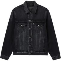 Levis Išsiuvinėtas Spaudinys Laisvas Džinsinis Švarkas Vyriški Švarkai Dūminės Pilkos Spalvos 0016Z-0000 M