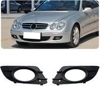 1 pora juodų priekinio buferio rūko žibinto apdailos Mercedes Benz CLK W209 2005-09