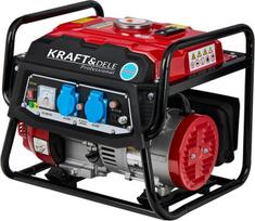 KRAFT&DELE benzininis vienfazis elektros generatorius 1500 W 12/230 V KD146