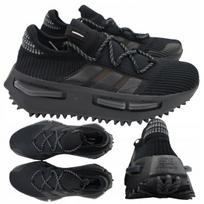 Vyriški Adidas NMD_S1 sportiniai kedai, treniruočių batai, juodi FZ6381