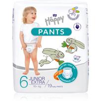 BELLA Baby Happy Pants vienkartinės sauskelnės-kelnaitės Junior Extra 16kg+ 19 vnt.