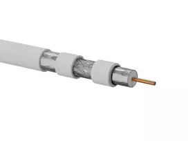 Trishield coaxial cable RG6 75 Ohm, 1.02/4.8/6.9 PVC Eca 100m
