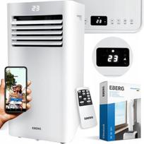 Mobilus oro kondicionierius su drėgmės surinkimo ir vėdinimo funkcijomis EBERG RIO R29E1, 2,93 kW, Wi-Fi, iki 30 m², A energijos klasė, su pultu