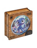 Medinė dėlionė, Aštuonkojis burbule, unidragon, Bubblezz Octopus, Wooden puzzles