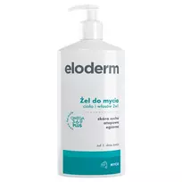 ELODERM_Kūno ir plaukų plovimas 2in1 nuo 1 dienos Omega 3-6-9 PLUS 400ml