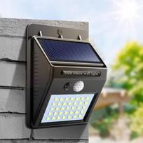 Fasadinis šviestuvas 100 lm maitinamas saulės energija 20 LED