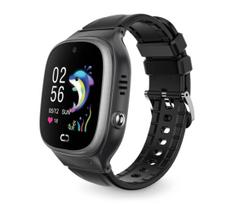 Aligator AW11BK - Išmanusis laikrodis Watch Junior 2, 450 mAh, IP67, Wi‑Fi, juoda
