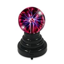LED naktinis šviestuvas HENSKE MINI PLASMA BALL, USB, 4xAA elementai (neįeina)