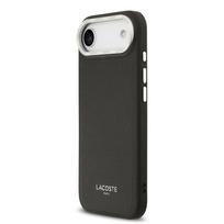 Lacoste PU Leather Champs Elysees MagSafe dėklas skirtas Apple iPhone Air juodos spalvos