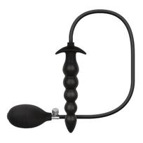 EasyToys Inflatable Anal Plug with Pump 20 cm pripučiamas analinis kaištis