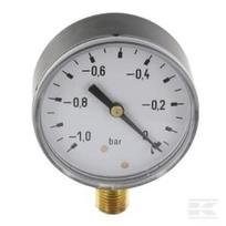 Vakuuminis manometras 7011 Ø100mm -1-0bar 1/2" DR 240000