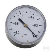 Vakuuminis manometras 6004 Ø63mm -1+0bar 1/4" JATO 216000