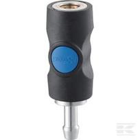 Greito atjungimo saugos jungtis su 8 mm žarnos antgaliu ISI061808