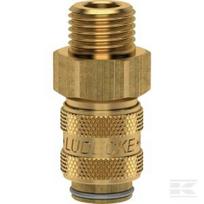 Greito atjungimo jungtis su 3/8'' BSP išoriniu sriegiu ESM38A