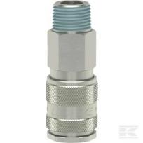 Greito atjungimo jungtis su 1/2'' BSP išoriniu sriegiu ESOI12A
